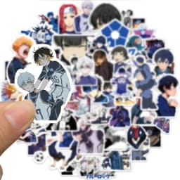 10/50Pcs BLUE LOCK Anime Stickers Funny Graffiti Decals For Kids Laptop Scrapbook Notebook Suitcase Phone Stickers Kid Toys