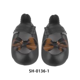 5.5CM PU Leather Mini Doll Shoes For 14 Inches American Doll Boots Hollowing Heart Bow Shoes For 35Cm Baby Girl,Lise,Nancy Dolls