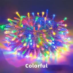 Christmas Lights 5M 10M 20M 30M 50M 100M Led String Fairy Light 8 Modes Christmas Lights For Wedding Party Holiday Lights