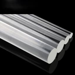 Transparent Acrylic Stick Solid Plexiglass Rolling Pins Industry PMMA Rolling Roller Bar DIY Tools Rod Jewelry Holder Stand