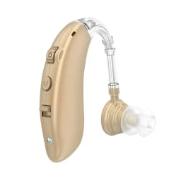 Rechargeable Digital Hearing Aid Adjustable Tone Best Sound Amplifier Portable Deaf Elderly BTE Hearing Aid