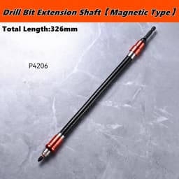 Flexible Drill Bit Extension Screwdriver Bit Holders, Bendable Elastic Drill Bit Extension Shaft Bit Magnetic Hex Soft Shaft Bar