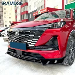 Splitter for CHANGAN UNI-S CS55 Plus Rear Diffuser Front Bumper Spoiler 2022 2023 Skirts Lip Body Kit Accessories