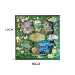 Mr.Paper Master 100pcs/Box Pet Sticker Set Vintage Garden Theme DIY Journal Material Stationery