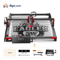 ALGO Laser Engraver DIY KIT OPTIONAL Laser Rotary Roller Desktop Engraving Cutting Cutter Machine Metal Woodworking 400x400mm