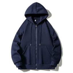 Men Plus Size 6XL 7XL Zip Up Hoodies Large Man Autumn Winter Hoodie Sweatshirt Jacket Big and Tall Mens Clothes