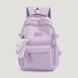 New Female High Capacity Waterproof College Backpack With Lace Pendant Trendy Women Laptop School Bags Cute Girl Travel Book Bag