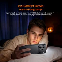 Blackview Wave 7C Smartphone 6.56 inch HD+Eye-Comfort Screen IPS Display 5000mAh 64GB 128GB IP54 32MP Camera AI CellPhone