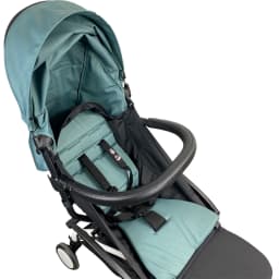 Baby Stroller Footboard & Leather Cloth Material Handle Bar Stroller Accessories For Babyyoya Babytime Pram Bumper