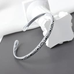 New 925 Sterling Silver Metallic Belt Vintage Punk Bracelet Bangle For Woman Girl Fashion Jewelry Gift Dropship Wholesale