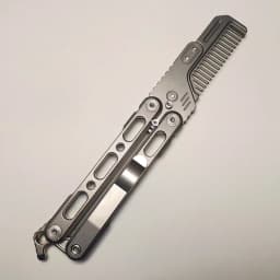 EDC Titanium Alloy Comb EDC Super Light Titanium Comb Portable EDC Outdoor Small Accessories Tools