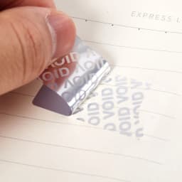 100Pcs Adhesive Warranty Protection Sticker Security Seal Brittle Paper Tamper Proof Warranty Void Label Stickers Label Guanante