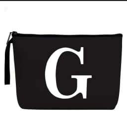 Cosmetic Bag Letter Pattern MakeUp Bag Toiletries Organizer Wash Storage Pouch Wedding Party Bride Gifts Makeup case Organizer