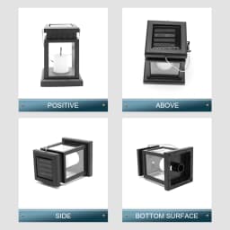 Solar Candle Lantern IP44 Waterproof Hanging Lantern Light Auto ON/OFF Solar Landscape Light for Garden Path Yard Patio Driveway
