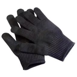 1 Pair Stainless Steel Wire Cut Resistant Anti-Cutting Safety Protective Gloves