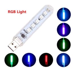 Mini USB LED Book Light Ultra Bright Reading Lamp SMD LED Bulb Night Light For Power Bank PC Laptop Notebook DC5V 3000-6500K