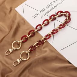 1PC 40/60cm Acrylic Handbag Chains Shoulder Bag Strap DIY purse Chain Resin Chains Handles Belt Parts Bag Accessories
