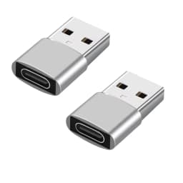 2Pcs USB To Type C OTG Adapter USB USB-C Male To Micro USB Type-c Female Converter For Macbook Samsung S20 USBC OTG Connector