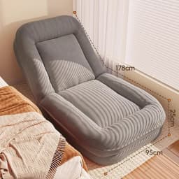 Lazy Sofa Reclining and Sleeping Large Living Room Folding Single Tatami Back Recliner