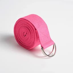 183*3.8cm Yoga Strap Cotton Exercise Yoga Belt Adjustable Woven Stretch D-Ring Buckle Fitness Stretching Bands Pilates Rope