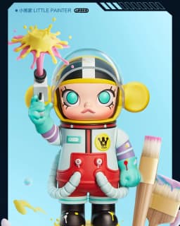 POP MART MEGA COLLECTION 100% SPACE MOLLY SERIES Genuine Blind Box Mystery Box Guess Bag Toys Doll Cute Anime Figure Desktop