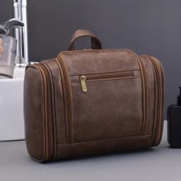Large Capacity Unisex Travel Toiletry Bag with Hook, Multi-Compartment Wash Bag, Great for Daily Outing Ideal Gift for Men Women