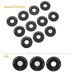 Optical Slit Precision Pinhole Aperture Small Hole Grating Sheet Through Light Precision Experiment Micro-diameter Light-shield
