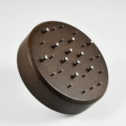 Solid Wood Labret Dermal Anchor Body Piercing Jewelry Top Display Seller Cases Display Tool with Screw Thread