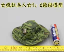 1/6 Scale Soldier Helmet Hat Gas Mask Special Forces Helmet Model 1/6 Tank Soldier Hat Machine Gunner Night Vision Apparatus