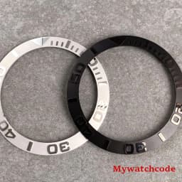 38mm X 30.6mm Watch Bezel Insert Ceramic Mods Replacement Fit For 40mm Automatic GMT SUB SKX 007 Repair Accessories Case Ring