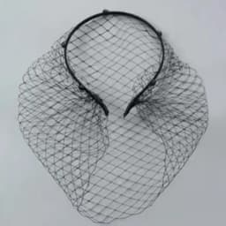 Retro Elegant Birdcage Veil White Black Headband Veil for Brides Cover Face Net Mask Hair Jewelry Women Girl Wedding Headwear