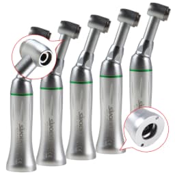 1-10Pcs Dental Endo Reciprocating Handpiece 10:1 Reduce Contra Angle Endodontic 90° Push Button Chuck