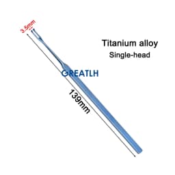GREATLH Ophthalmic Surgical Instrument Ophthalmology Pulling Hooks Lacrimal Sac Retractor Pet Surgical Instruments