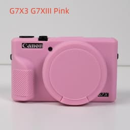 For SX740 HS Digital Camera Case Silicone Cover For Canon G7X Mark II III G7X2 G7X3 SX730 SX740HS Soft Protector Bag