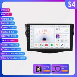 9"7862 Android Auto Car radio GPS Stereo for Toyota RAV4 Rav 4 2006-2012 multimedia player 4G 8Core Autoradio Carplay HeadUnit