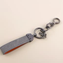 2 pcs Double Opening Swivel Clasp Clips, Metal Swivel Spring Snap Hooks, Key Chain Clip with Key Ring for DIY Keychains, Lanyard