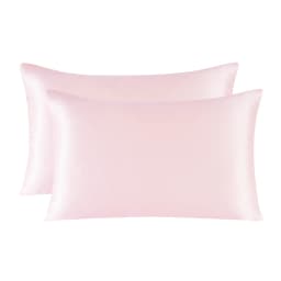 1pair Zipper Pillowcase Both Sides 100% Mulberry Nature Silk Pillow Case For Healthy Single Pillow Cover