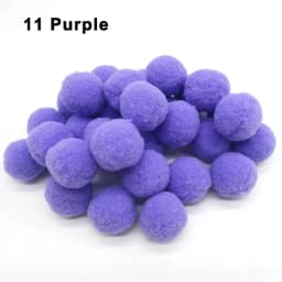 Mini Fluffy Soft Pom Poms 8/10/15/20/25/30mm Pompoms Ball Handmade Kids Toys Wedding Christmas Decor DIY Sewing Craft Supplies