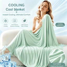 Summer Cooling Blanket Thin Blanket Ice Silk Air Conditioning Quilt Skin-friendly Lightweight Breathable Quilt For Home Office
