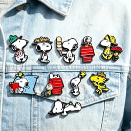 10Pcs Cute Cartoon Puppy Dog & Bird Enamel Pins Set Collectible Metal Lapel Brooches Puppy Decorative Badges for Backpacks