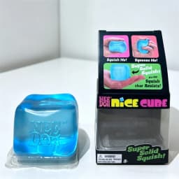 Needoh Nice Clear Cube Maltose Solid Squishy Stress Relief Squeeze Fidget Toy Slow Rebound Accessory Table Decor Relax Gadget