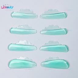 Libeauty V Curl Glue Free Silicone Eyelash Perm Pads Super Sticky Lash Lift Shield Lifting 3D Eyelash Curler Accessories Tools