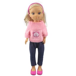 New Cute sweater suit clothes Fit With 42cm FAMOSA Nancy Doll (Doll and shoes are not included), Doll Accessories