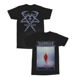 LORNA SHORE - American Deathcore Band Slam Deathcore T-shirt - Album Cover in Blue