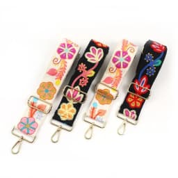 Vintage Style DIY Embroidery Shoulder Strap Multi-purpose Fashion Handbag Accessory Adjustable Comfortable Purse Strap