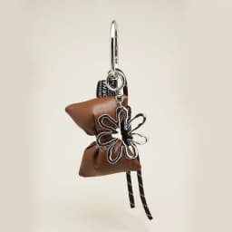 Bowknot Heart Pendant Cellphone Charm Hanging Detachable Bow Phone Lanyard Handmade Keychains for Women Bags Gift