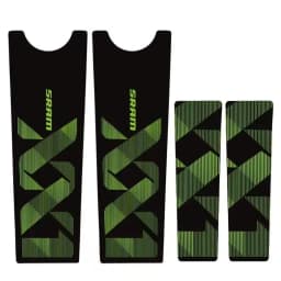 4Pcs SRAM XX1 Colorful Decal Set Stylish Vinyl Stickers for Bike Cranksets Laptops Skateboards Water Bottles