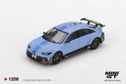 MINI GT 1:64 MCL38 #4 L.Norris / #81 O.Piastri 2024 Hyundai RN22e RX-7 VeilSide DBS ZR1 Diecast Model Car