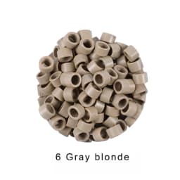 1000Pcs 4.0 mm Hair Extension Microringe Micro Links Rings Beads Links With Screws Thread Aluminium 7 Colors Optional