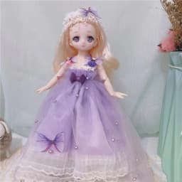 1/6 Kawaii Doll 30cm Cute Blyth Doll Joint Body Fashion BJD Dolls Toys with Dress Shoes Wig Make Up Gifts for Girl pullip